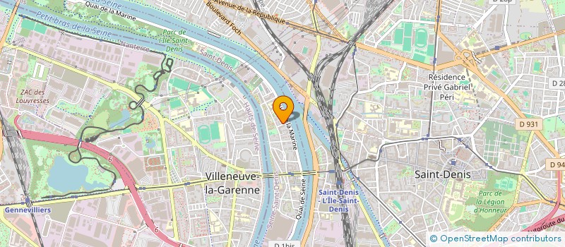 localisation de l'entreprise MADAME HELENE NSE EYENE  L'ILE-SAINT-DENIS