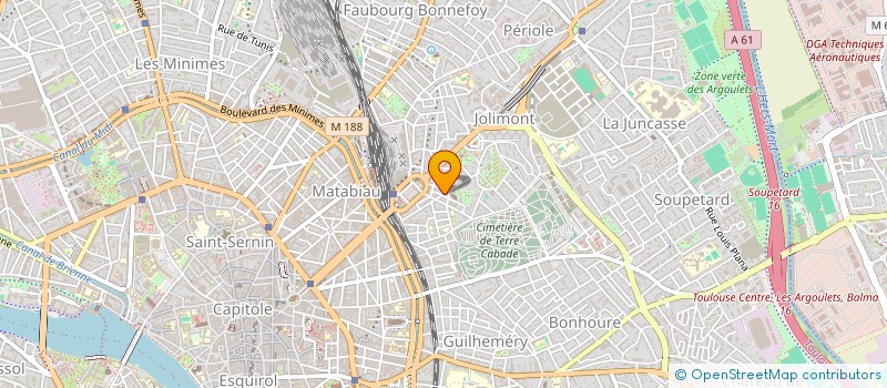 localisation de l'entreprise MADAME HELENE OLIVE à TOULOUSE