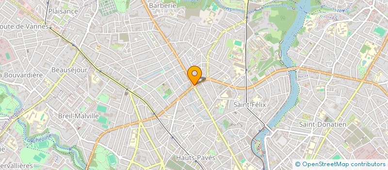 localisation de l'entreprise MADAME HELENE ORAIN  NANTES