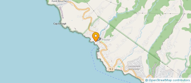 localisation de l'entreprise MADAME HELENE OREVE  CASE-PILOTE