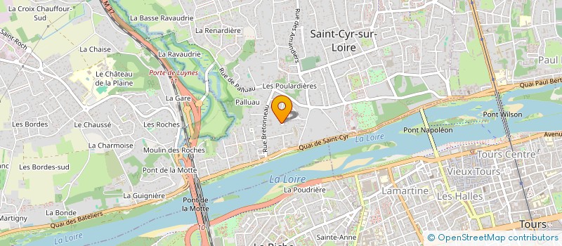 localisation de l'entreprise MADAME HELENE OVSIANNIKOVA  SAINT-CYR-SUR-LOIRE