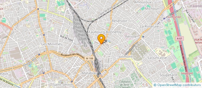 localisation de l'entreprise MADAME HELENE PAMIES à TOULOUSE
