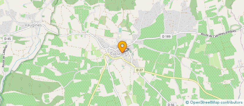 localisation de l'entreprise MADAME HELENE PARIS à CUCURON