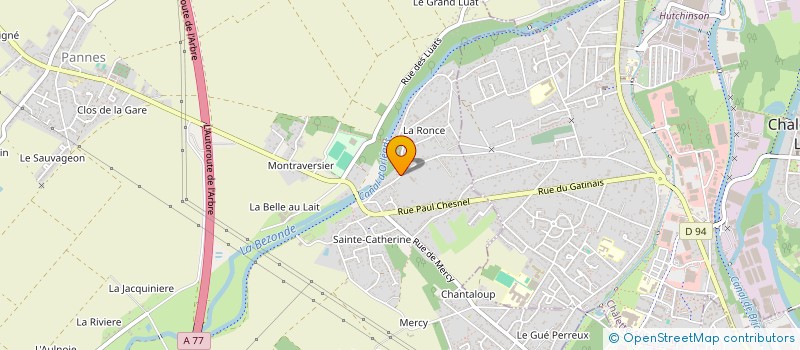 localisation de l'entreprise MADAME HELENE PASTY à PANNES