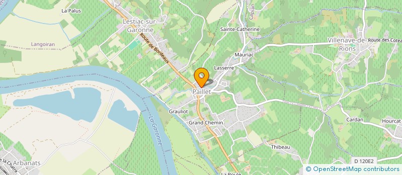 localisation de l'entreprise MADAME HELENE PAUMIER  PAILLET