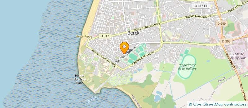 localisation de l'entreprise MADAME HELENE PAYEN à BERCK
