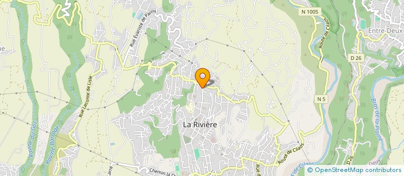 localisation de l'entreprise MADAME HELENE PAYET à SAINT-LOUIS