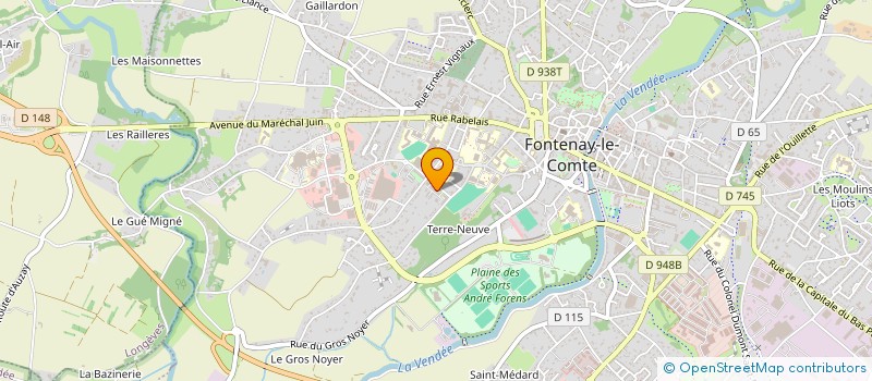 localisation de l'entreprise MADAME HELENE PAZMANY à FONTENAY LE COMTE