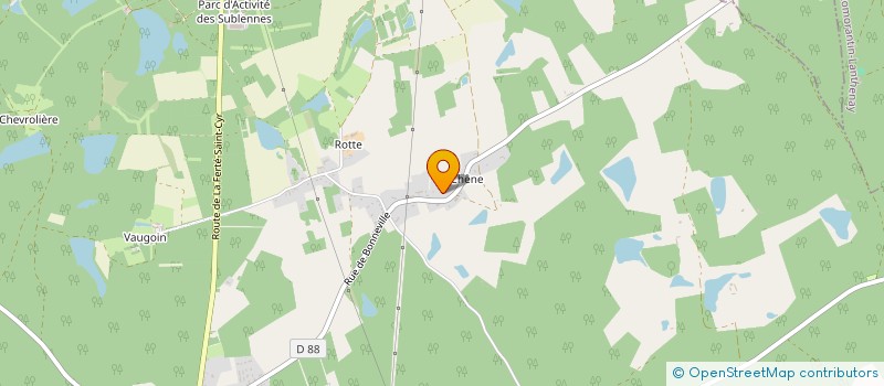 localisation de l'entreprise MADAME HELENE PECHABRIER  DHUIZON