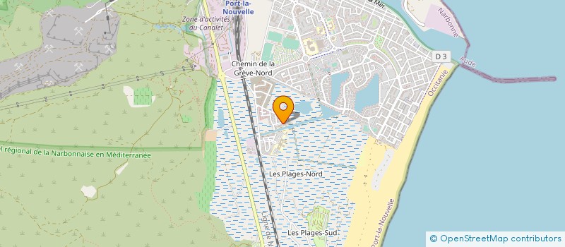 localisation de l'entreprise MADAME HELENE PELLEMELE à PORT-LA-NOUVELLE