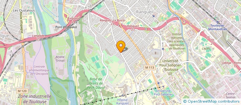 localisation de l'entreprise MADAME HELENE PELLETIER à TOULOUSE