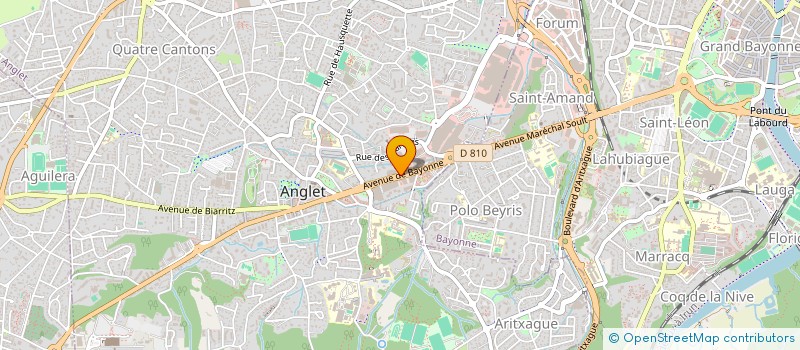 localisation de l'entreprise MADAME HELENE PENASSON à BAYONNE