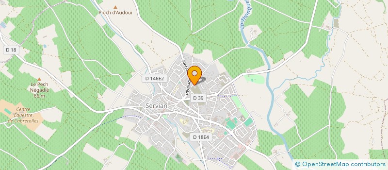 localisation de l'entreprise MADAME HELENE PENITOT à SERVIAN