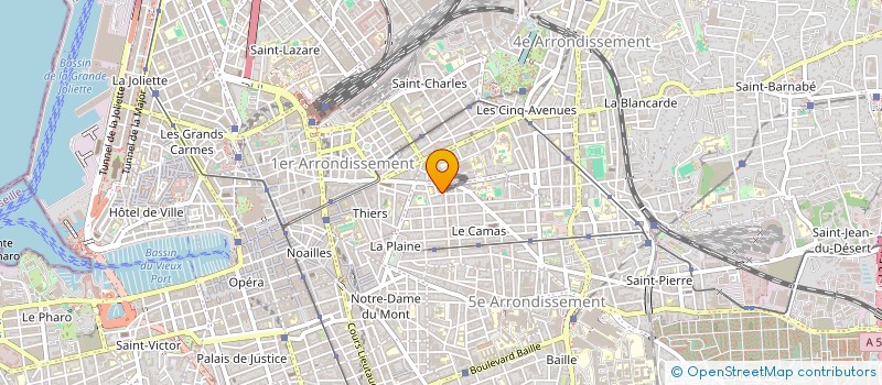 localisation de l'entreprise MADAME HELENE PERNOT à MARSEILLE