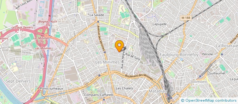 localisation de l'entreprise MADAME HELENE PERPEN à TOULOUSE