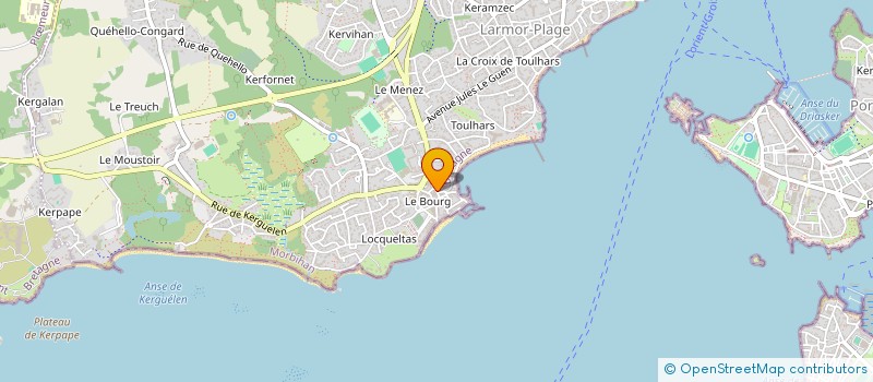 localisation de l'entreprise MADAME HELENE PERRIER à LARMOR-PLAGE