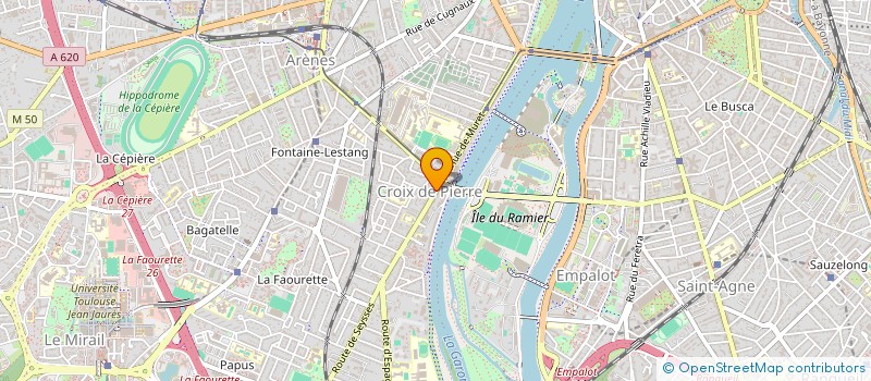 localisation de l'entreprise MADAME HELENE PERRIER  TOULOUSE