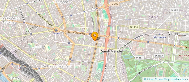 localisation de l'entreprise MADAME HELENE PERRIN  PARIS