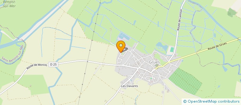 localisation de l'entreprise MADAME HELENE PESIC  GRUES