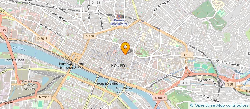 localisation de l'entreprise MADAME HELENE PESQUET à ROUEN