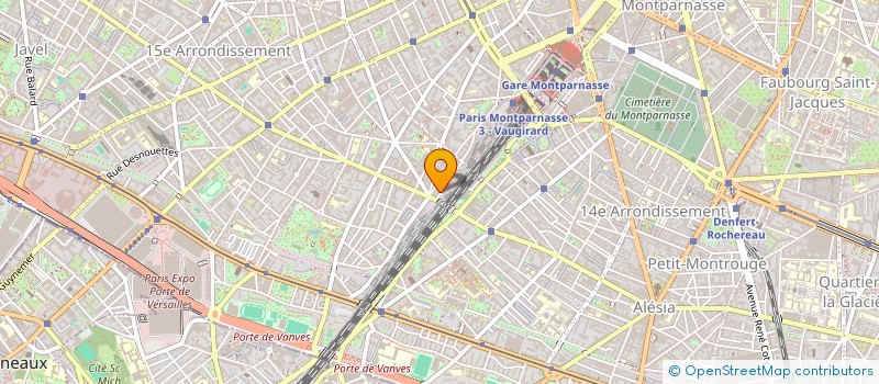 localisation de l'entreprise MADAME HELENE PETISNE-BEAUCHEF  PARIS