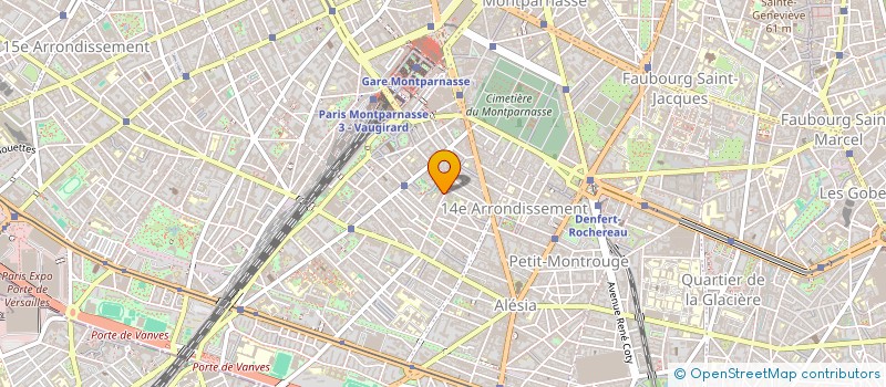 localisation de l'entreprise MADAME HELENE PETITJEAN  PARIS