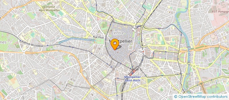 localisation de l'entreprise MADAME HELENE PETRUS à MONTPELLIER