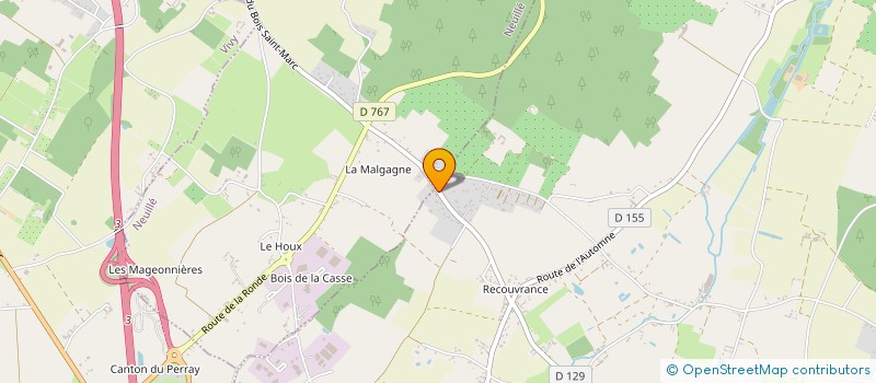 localisation de l'entreprise MADAME HELENE PEYRAUD à ALLONNES