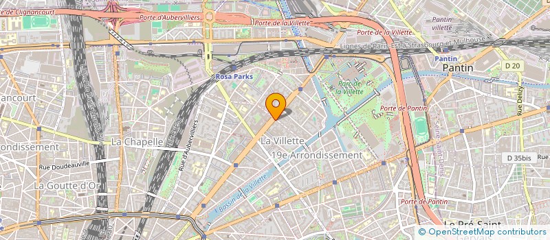 localisation de l'entreprise MADAME HELENE PEYROLE  PARIS