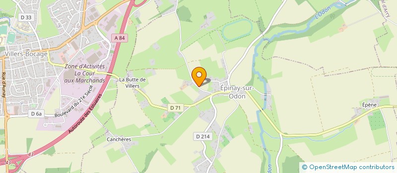localisation de l'entreprise MADAME HELENE PHILIPPE à EPINAY-SUR-ODON