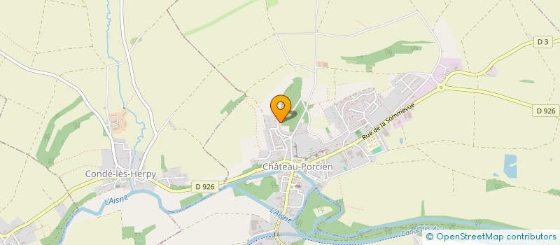 localisation de l'entreprise MADAME HELENE PIROTTE  CHATEAU-PORCIEN