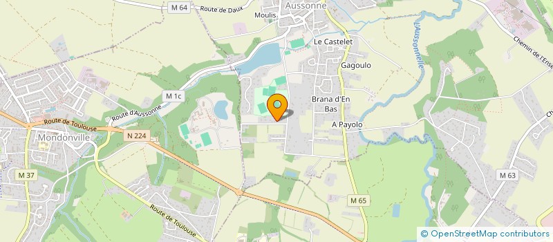 localisation de l'entreprise MADAME HELENE PISSI à AUSSONNE
