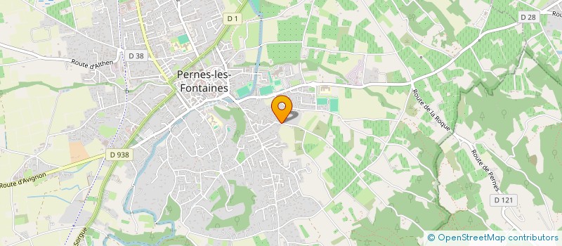 localisation de l'entreprise MADAME HELENE PISTRE à PERNES-LES-FONTAINES