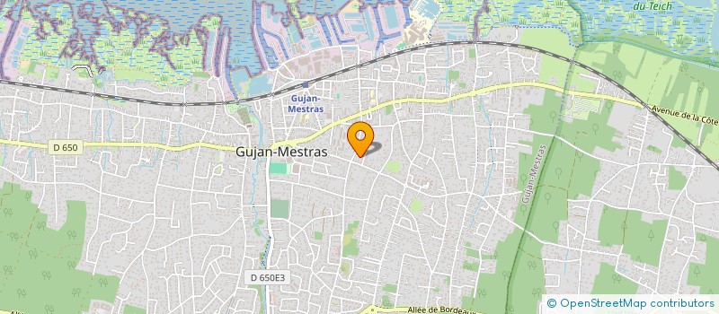 localisation de l'entreprise MADAME HELENE PIZZOL à GUJAN-MESTRAS
