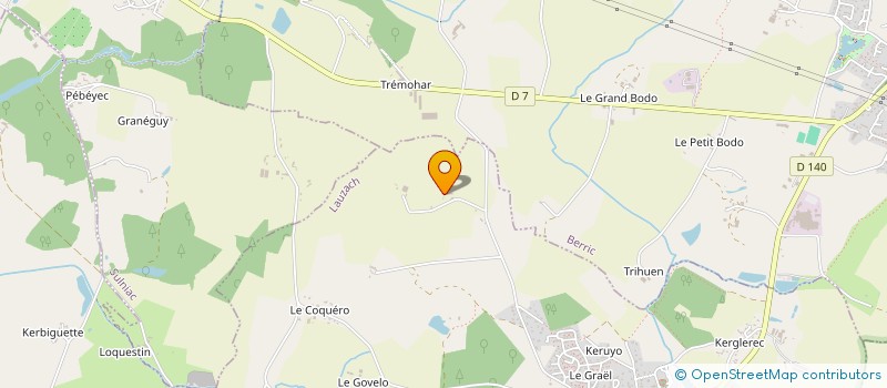 localisation de l'entreprise MADAME HELENE PLAGNARD  LAUZACH