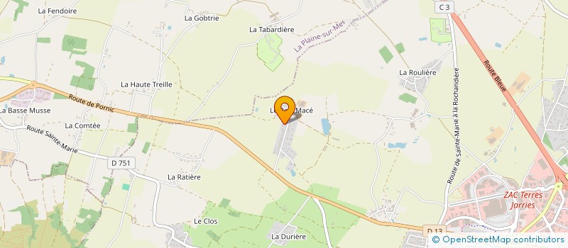 localisation de l'entreprise MADAME HELENE PLAIRE à PORNIC