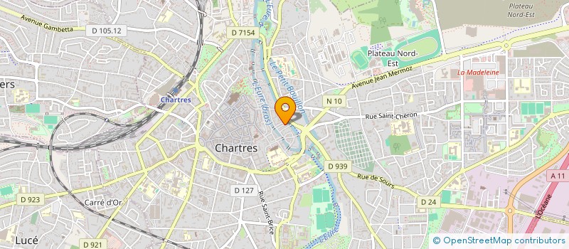 localisation de l'entreprise MADAME HELENE PLISSART à CHARTRES