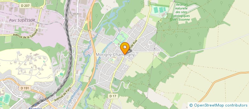 localisation de l'entreprise MADAME HELENE POCCARD-CHAPUIS à MORIGNY-CHAMPIGNY