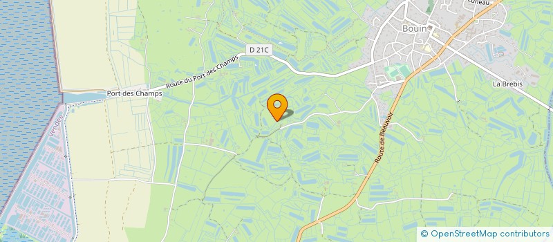 localisation de l'entreprise MADAME HELENE PONTREAU  BOUIN