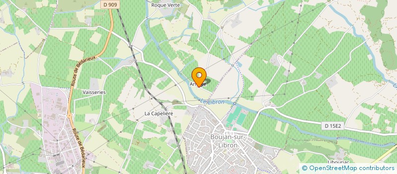 localisation de l'entreprise MADAME HELENE PORCEDDU  BEZIERS