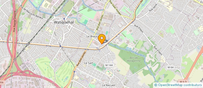 localisation de l'entreprise MADAME HELENE POURCHAU  VILLENEUVE-D'ASCQ