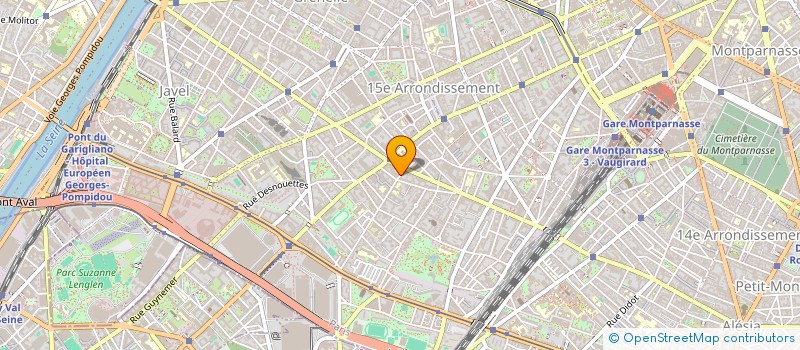 localisation de l'entreprise MADAME HELENE POURGATON  PARIS