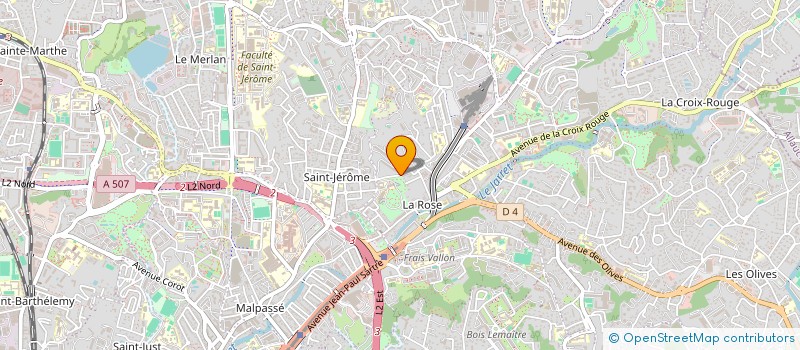 localisation de l'entreprise MADAME HELENE POURGATOU à MARSEILLE