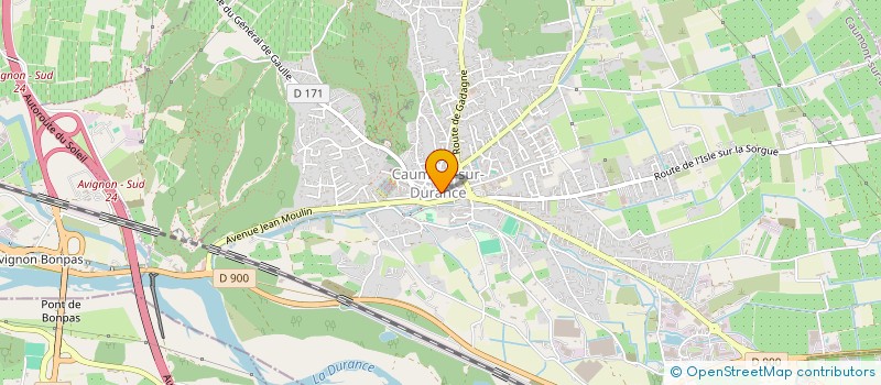 localisation de l'entreprise MADAME HELENE PRIERE à CAUMONT-SUR-DURANCE