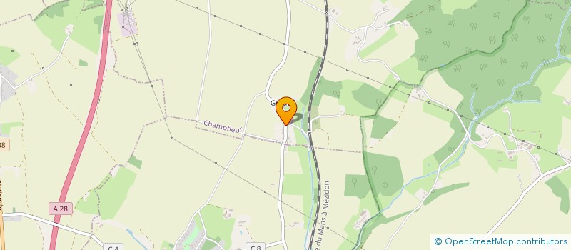 localisation de l'entreprise MADAME HELENE PROD HOMME  CHERISAY