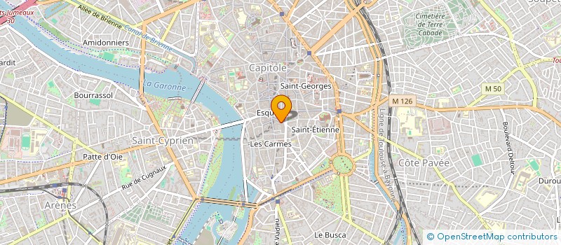 localisation de l'entreprise MADAME HELENE PRONOST  TOULOUSE