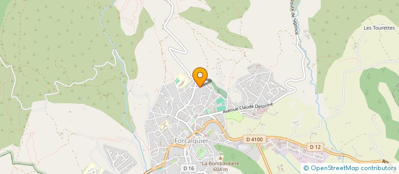 localisation de l'entreprise MADAME HELENE PROVENS à FORCALQUIER