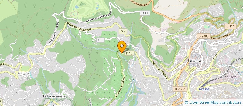 localisation de l'entreprise MADAME HELENE QUADRUBBI à GRASSE