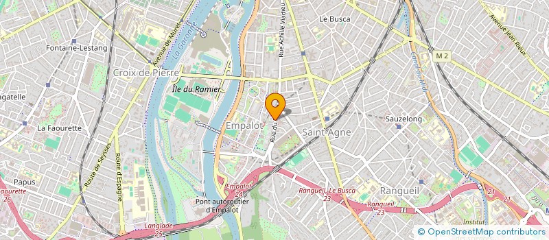 localisation de l'entreprise MADAME HELENE QUEMENEUR à TOULOUSE