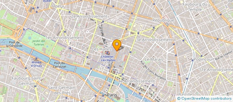 localisation de l'entreprise MADAME HELENE QUENEHEN à PARIS
